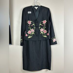 Kenar size 10 dress set blazer 20-1/2 p2p 22-1/2 length dress p2p 19 37 -1/2 len